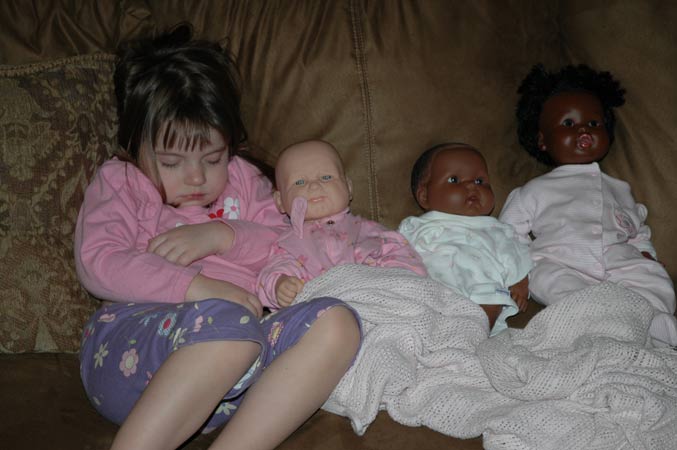 v